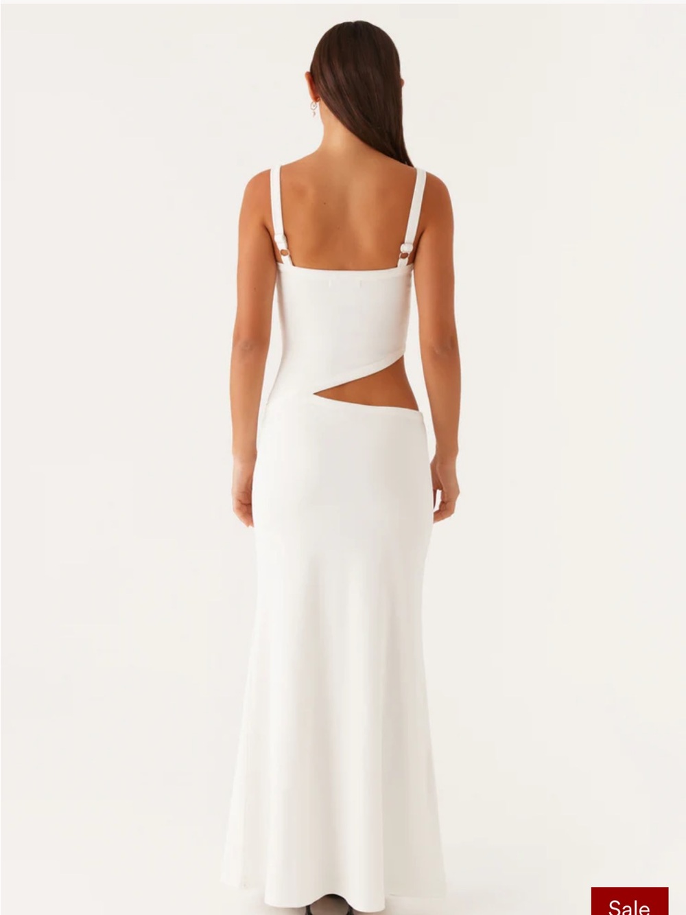 Peppermayo Jocelyn Maxi Dress White US 2 - Picture 2 of 2